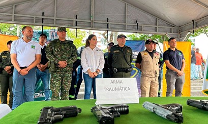 Plan de desarme voluntario en Palmira Plan de desarme voluntario en Palmira