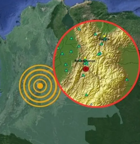 Nuevo temblor en Colombia: La tierra volvió a sacudirse en Santander este 27 de diciembre Nuevo temblor en Colombia: La tierra volvió a sacudirse en Santander este 27 de diciembre