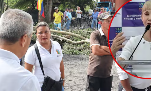 Conflicto de tierras en Bolívar bloquea vía panorama; Gobernadora del Valle pide intervención del gobierno Conflicto de tierras en Bolívar bloquea vía panorama; Gobernadora del Valle pide intervención del gobierno