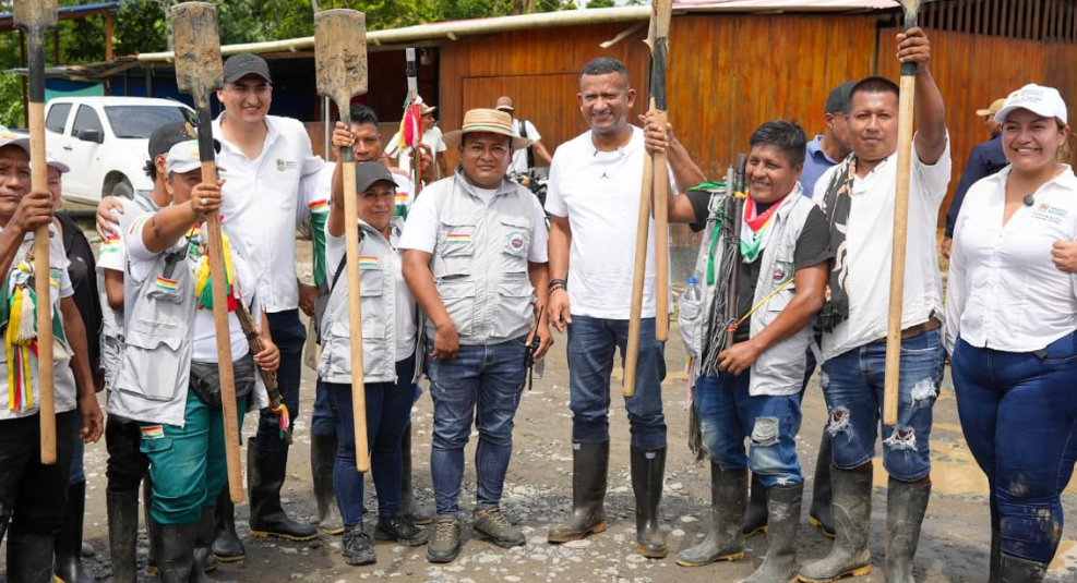 Paz territorial y cultivos legales: Inda Zabaleta (Nariño) erradica 500 hectáreas de Coca voluntariamente Paz territorial y cultivos legales: Inda Zabaleta (Nariño) erradica 500 hectáreas de Coca voluntariamente