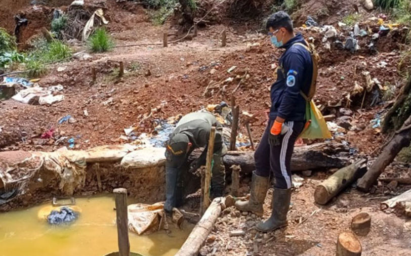Alerta máxima en Cali por minería ilegal: mercurio amenaza el agua de 600 mil personas en farallones Alerta máxima en Cali por minería ilegal: mercurio amenaza el agua de 600 mil personas en farallones
