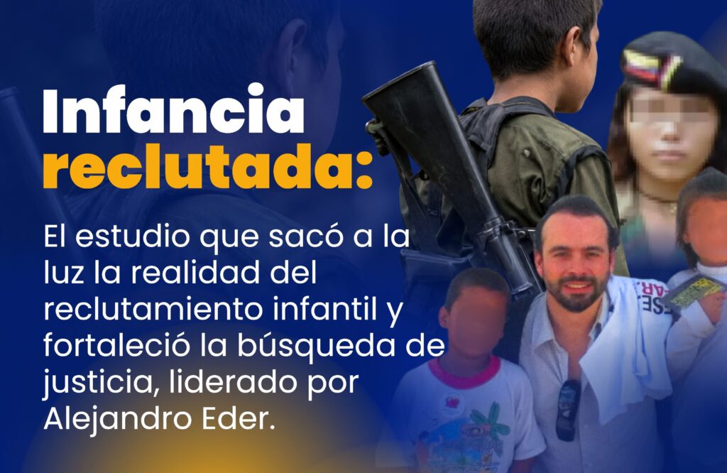 Infancia reclutada: El estudio que sacó a la luz la realidad del reclutamiento infantil y fortaleció la búsqueda de justicia, liderado por Alejandro Eder Infancia Reclutada: Alejandro Eder