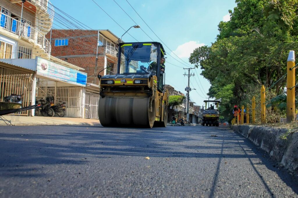 Huecos intervenidos en las comunas de Cali