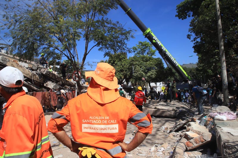 Secretaría de Infraestructura, clave en la respuesta de Cali tras el terremoto