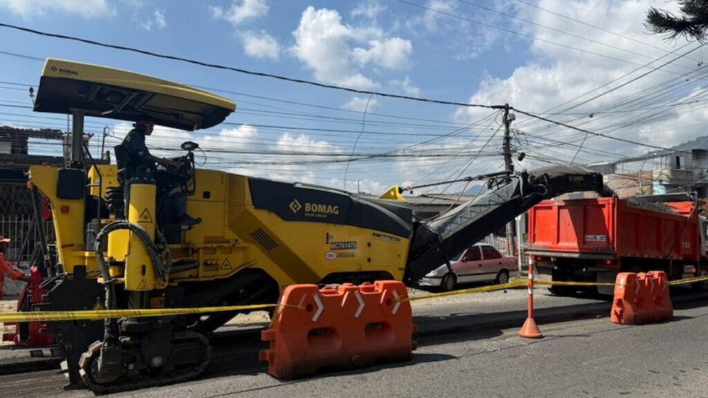 Vía al Mar en Cali: avanzan las obras de recuperación Avances en la vía al mar